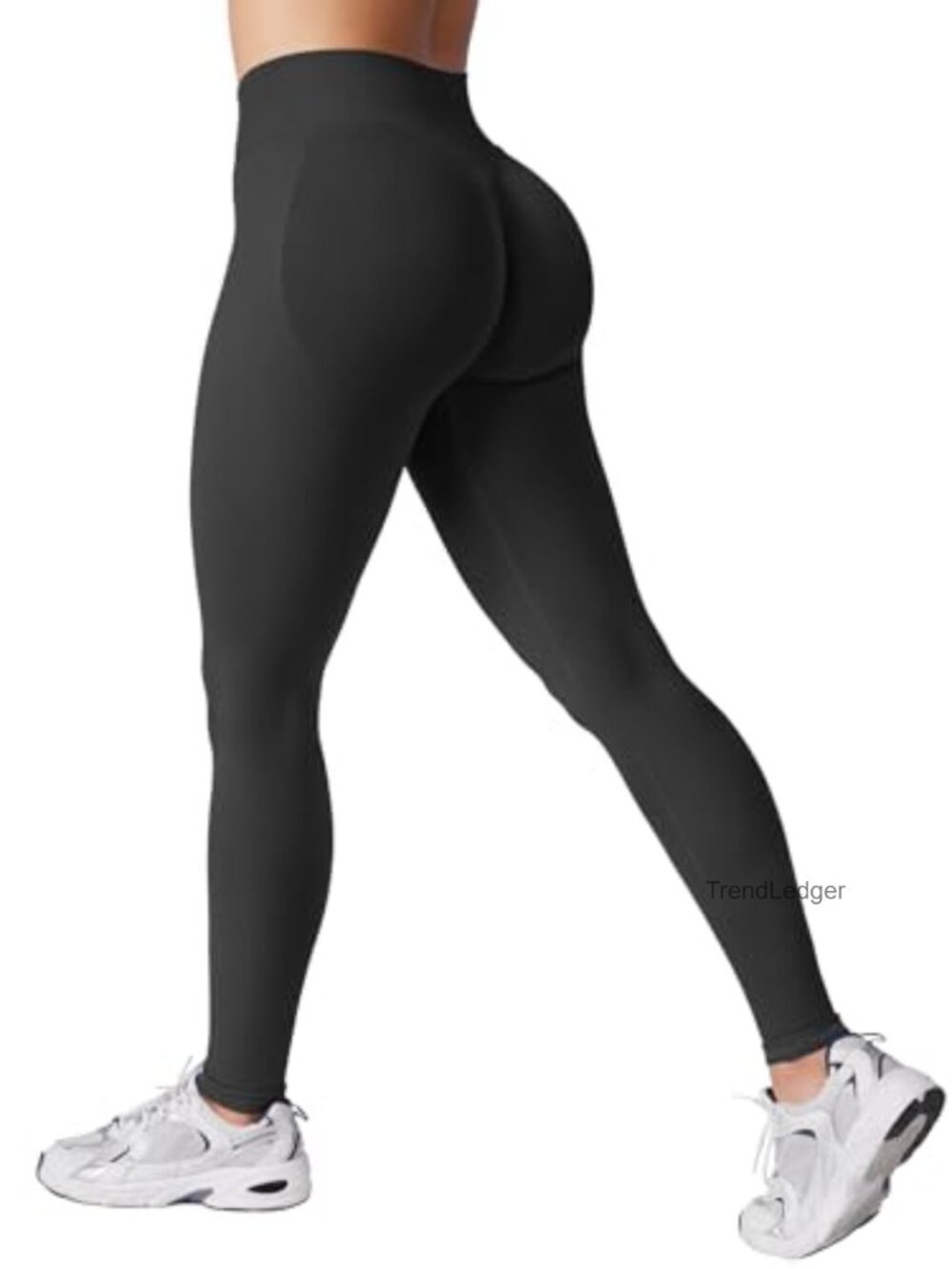 HIGORUN Women's Seamless Scrunch Butt Lifting Leggings High Rise Tummy Control
